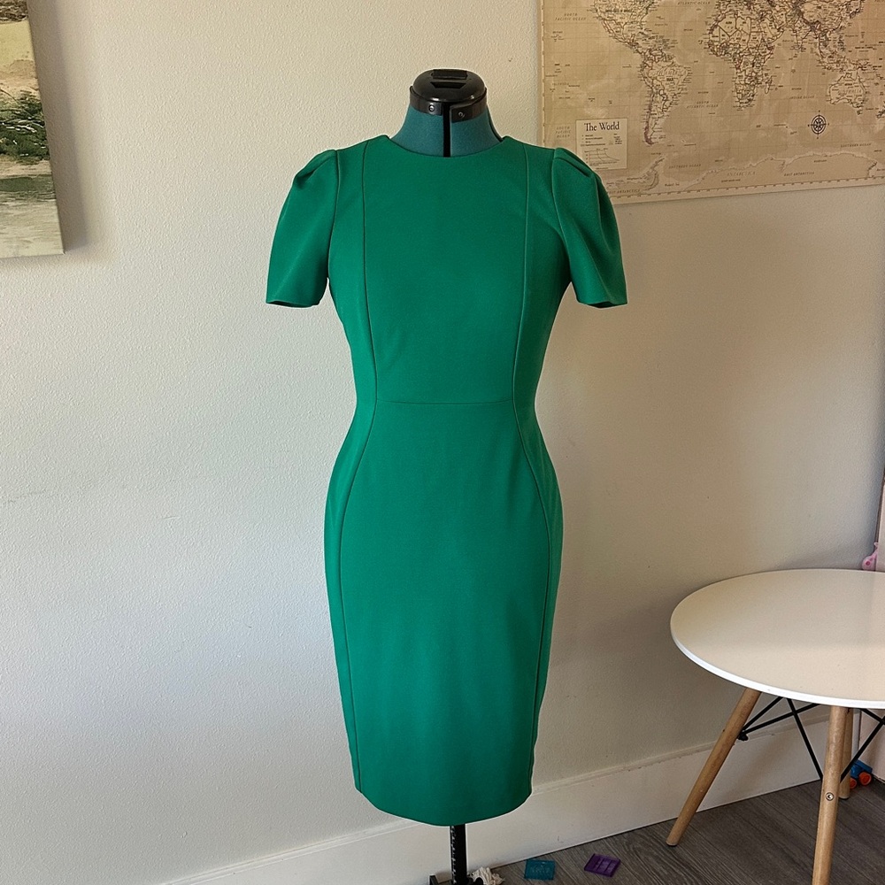 Calvin Klein Teal Midi Dress